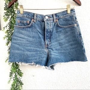 Stockholm Atelier & Other Stories denim shorts